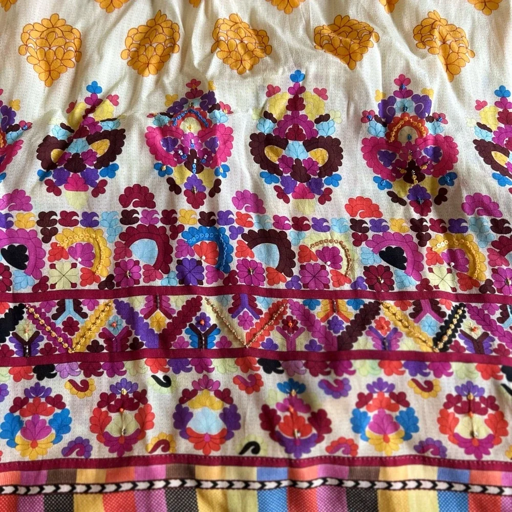Anthropologie Tanvi Kedia Caltha swing dress size small - Picture 5 of 6